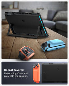 Pouzdro Spigen Nano Pop Special Edition  - Nintendo Switch 2 černé/oranžové

 obrázek produktu 15 z 19