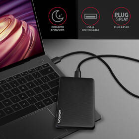 Box na HDD Axagon USB 5Gbps SLIDE box černý

 obrázek produktu 1 z 5
