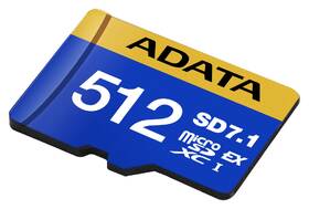 Paměťová karta ADATA Premier Extreme MicroSDXC 512GB SD7.1, U3 (800R/700W) modrá

 obrázek produktu 1 z 3