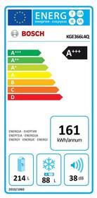 Chladnička s mrazničkou Bosch KGE366L4Q nerez

 obrázek produktu 1 z 7