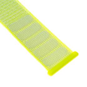 Řemínek FIXED Nylon Strap na Apple Watch 38/40/41 mm - limetkový 

 obrázek produktu 2 z 2