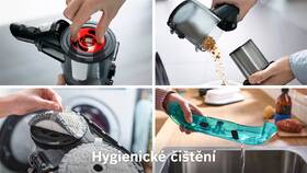 Tyčový vysavač Bosch BCS712HYG5 bílá barva
