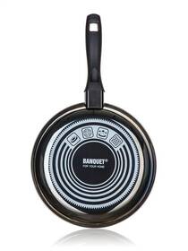 Pánev BANQUET METALLIC Black 24 cm černá barva
