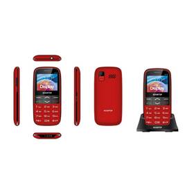 Mobilní telefon Aligator A770 Senior červený

 obrázek produktu 7 z 7