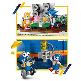 Stavebnice LEGO® Sonic the Hedgehog™ 77006 Velitelské vozidlo týmu Sonic 

 obrázek produktu 3 z 9