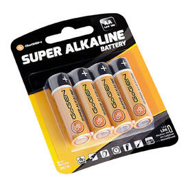 Baterie alkalická GoGEN AA, LR06, blistr 4ks 

 obrázek produktu 1 z 2
