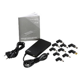 Napájecí adaptér i-tec Ultra Slim univerzální pro notebooky, 90W 

 obrázek produktu 1 z 5