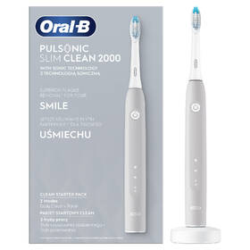 Zubní kartáček Oral-B Slim Clean 2000 Grey 

 obrázek produktu 2 z 3
