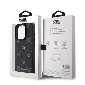 Kryt na mobil Karl Lagerfeld PU Karl Heads Pattern MagSafe na Apple iPhone 15 Pro Max černý

 obrázek produktu 5 z 5