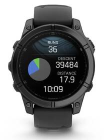 Chytré hodinky Garmin fenix E 47 mm - Slate Gray / Black Silicone Band 

 obrázek produktu 5 z 9