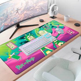 Podložka pod klávesnici a myš FSH Rick and Morty: Space Beth Adventure, XL růžová

 obrázek produktu 2 z 5