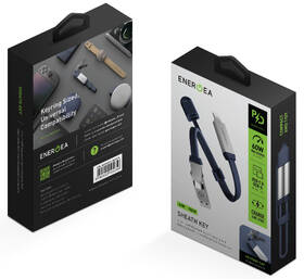 Kabel Energea Sheath Key 2v1 nabíjecí a datový - na klíčenku (60 W) modrý

 obrázek produktu 4 z 4
