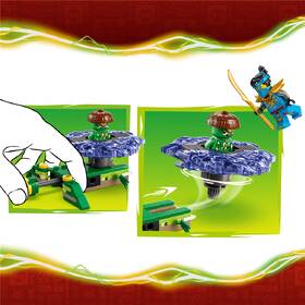 Stavebnice LEGO® NINJAGO® 71849 Nya vs. spinner zmutované příšery 

 obrázek produktu 8 z 8