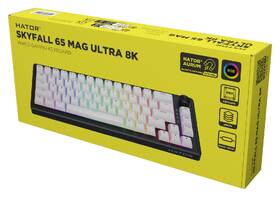 Klávesnice HATOR Skyfall 65 MAG ULTRA 8K, US layout černá/bílá

 obrázek produktu 7 z 7