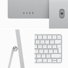 Počítač All In One Apple 24" M1 8x GPU, 8GB, 256GB, CZ - Silver 

 obrázek produktu 3 z 5