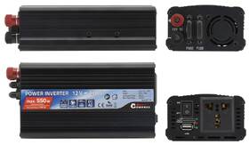 Měnič napětí Compass 07111 12/230V 550W + USB 

 obrázek produktu 4 z 7