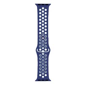 Řemínek RhinoTech na Apple Watch 42/44/45/49 mm bílý/modrý

 obrázek produktu 1 z 2
