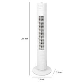 Ventilátor sloupový Clatronic TVL 3770 WH bílý

 obrázek produktu 5 z 7