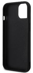 Kryt na mobil Karl Lagerfeld 3D Rubber Karl and Choupette na Apple iPhone 14 černá barva
