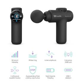 Masážní pistole TrueLife RelaxGun G1 černá

 obrázek produktu 3 z 12