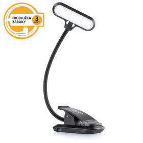 Stolní LED lampička ETA 089490000 s klipem, nabíjecí, stmívatelná černá

 obrázek produktu 8 z 8