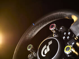 Volant Thrustmaster T-GT pro PS5, PS4 a PC + pedály černá barva
