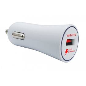 Adaptér do auta WG 1xUSB, QC 3.0 + Lightning kabel bílý

 obrázek produktu 1 z 1