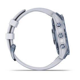 Chytré hodinky Garmin fenix 7 Sapphire Solar - Titan Blue/ White Silicone Band 

 obrázek produktu 9 z 10