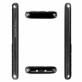 Mobilní telefon Evolveo EasyPhone LT pro seniory černá barva
