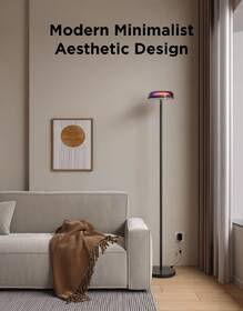 Stojací lampa Govee Uplighter Floor Lamp RGBICWW, Matter šedá

 obrázek produktu 4 z 5