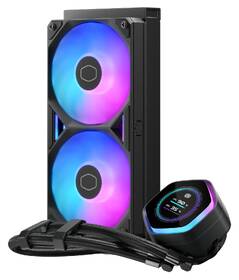 Vodní chladič Cooler Master MasterLiquid Atmos II LCD 240 černý

 obrázek produktu 1 z 3