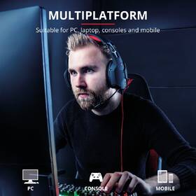 Headset Trust GXT 322 Carus černý

 obrázek produktu 9 z 10