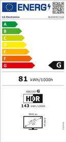 Televize LG OLED55C31 

 obrázek produktu 1 z 13