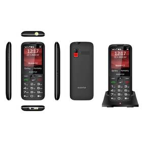 Mobilní telefon Aligator A930 4G černá barva

