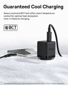 Nabíječka do sítě Baseus Palm 20W USB-C PD QC 3.0 černá

 obrázek produktu 9 z 13