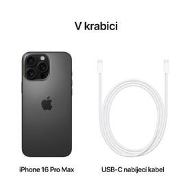 Mobilní telefon Apple 256 GB černý titan 

 obrázek produktu 8 z 9