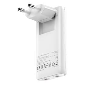 Nabíječka do sítě Verbatim Fold 'n' Go 65W, 2×USB-C PD3.0 bílá

 obrázek produktu 2 z 11