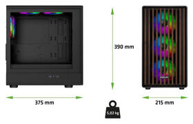 Case Evolveo Panthera, 6x ARGB černá

 obrázek produktu 7 z 9