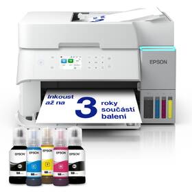 Tiskárna multifunkční Epson EcoTank L6376 bílá

 obrázek produktu 1 z 15