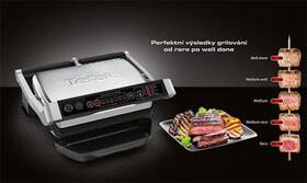 Gril Tefal OPTIGRILL GC706D34 černý/nerez

 obrázek produktu 3 z 12