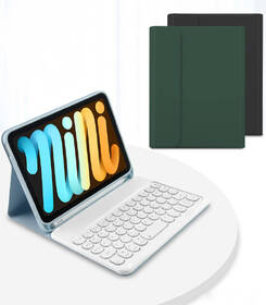 Pouzdro na tablet s klávesnicí COTECi na Apple iPad mini 8.3" (2021) CZ černé

 obrázek produktu 2 z 6