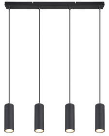 Závěsné svítidlo GLOBO Robby, 4x GU10 černé

 obrázek produktu 2 z 3