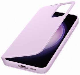 Pouzdro na mobil flipové Samsung Smart View na Galaxy S23+ fialové

 obrázek produktu 4 z 5