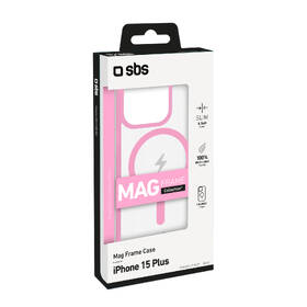 Kryt na mobil SBS Mag Frame s MagSafe na Apple iPhone 15 Pro Max růžový

 obrázek produktu 1 z 1