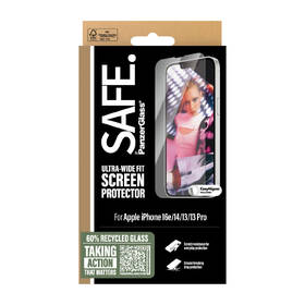 Tvrzené sklo PanzerGlass Ultra-Wide Fit na Apple iPhone 17e/16e/14/13/13 Pro s instalačním rámečkem 

 obrázek produktu 4 z 10