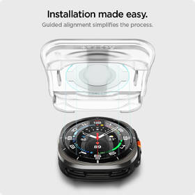 Tvrzené sklo Spigen tR EZ Fit na Samsung Galaxy Watch Ultra, (2 ks) 

 obrázek produktu 8 z 10
