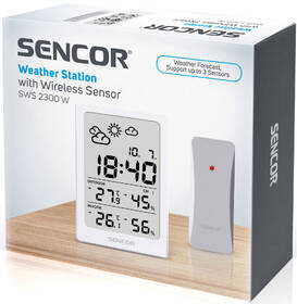 Meteorologická stanice Sencor SWS 2300 bílá

 obrázek produktu 6 z 6