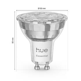 Startovací sada Philips Essential Bluetooth, 4,7 W, GU10, White and Color Ambiance (3 ks) + Bridge kit 

 obrázek produktu 2 z 10