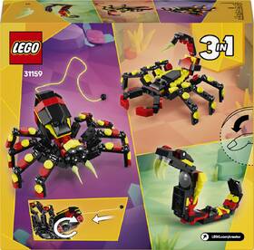 Stavebnice LEGO® Creator 3 v 1 31159 Divoká zvířata: Překvapivý pavouk 

 obrázek produktu 6 z 8