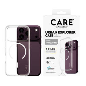 Kryt na mobil PanzerGlass CARE na Apple iPhone 18 Pro / 17 Pro Urban MagSafe průhledný

 obrázek produktu 2 z 4